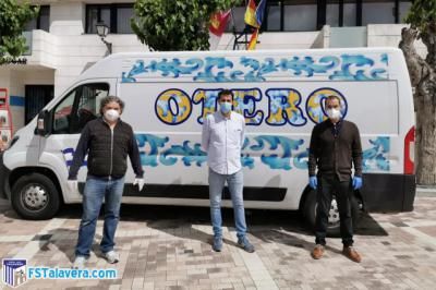 SOLIDARIDAD | Soliss FS Talavera y C&#225;rnicas Otero reparten comida a hogares necesitados