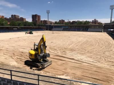 FÚTBOL | La imagen del Municipal ‘El Prado’ sin césped