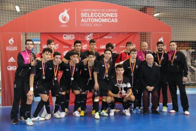 Castilla La Mancha Sub-19 de Fútbol Sala queda Subcampeona de España