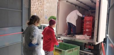 SOLIDARIDAD | Cáritas Talavera recibe cerca de 1.300 raciones de cordero de primera calidad