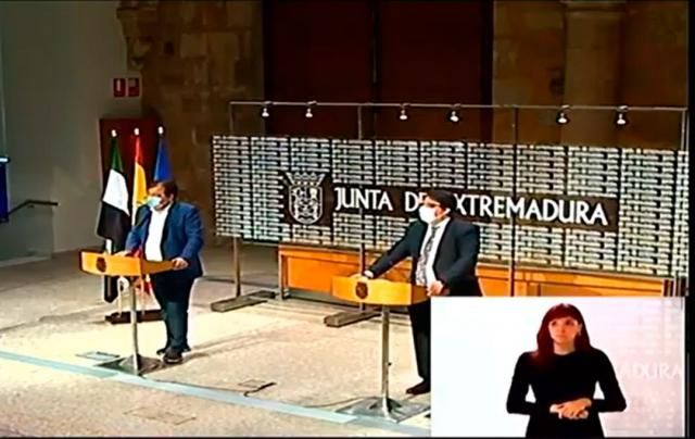 ÚLTIMA HORA | Extremadura también pide el estado de alarma para decretar el toque de queda