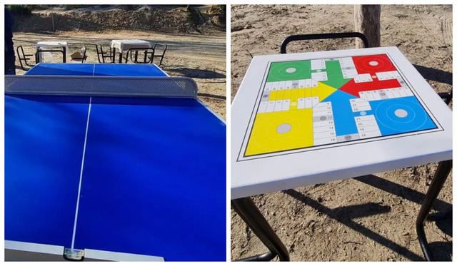 El Ayuntamiento instala 'juegos de familia' en dos parques de Talavera