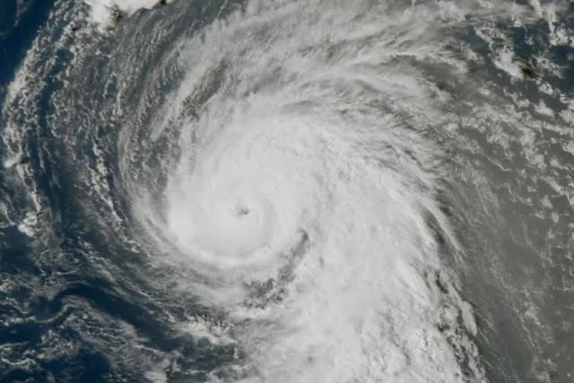 El huracán Kirk visto desde el espacio / Nasa