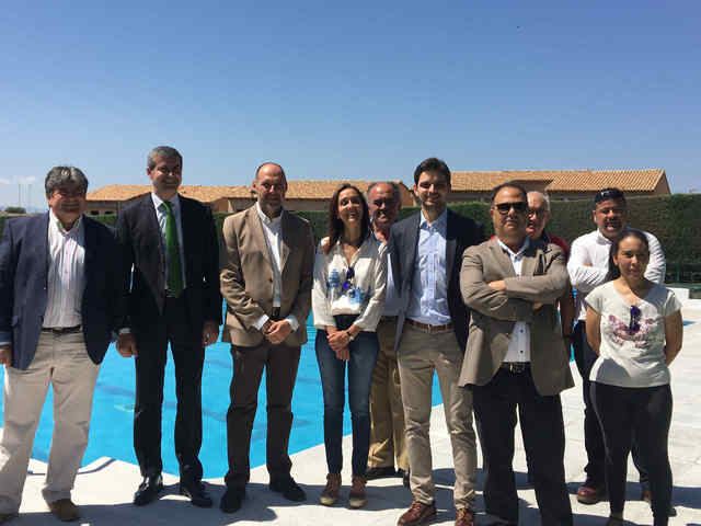 Montearagón inaugura su piscina tras las mejoras realizadas con fondos Leader