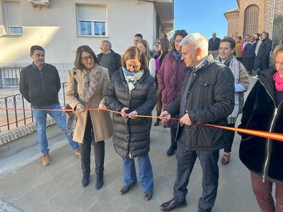 Así ha sido la inauguración de la remodelación de la Plaza del Paseo del Cristo de Urda