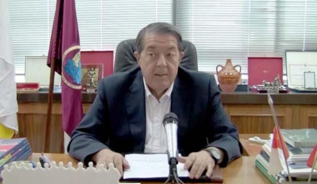 Antonio Escribano, dimitido y actualmente presidente de la gestora de la FFCM