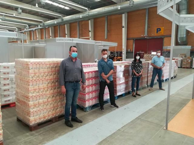 TALAVERA | Grupo San Peter dona 10.000 kilos de alimentos