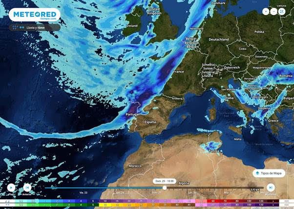 legada del frente que romperá con el escenario meteorológico que nos viene acompañando estos días | METEORED