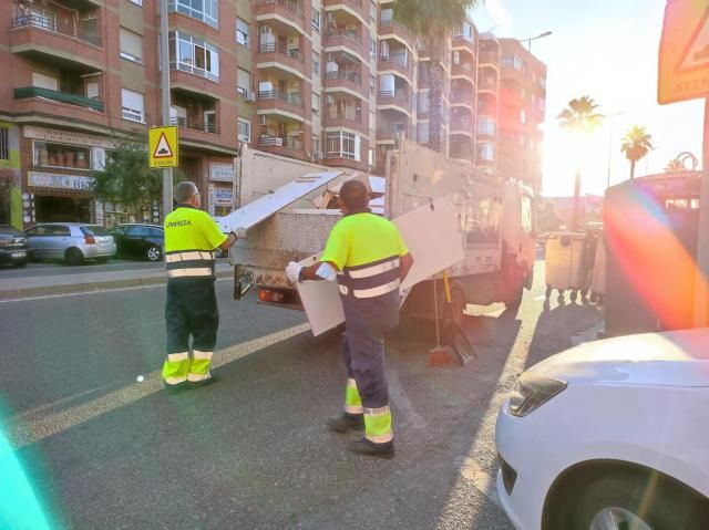 Talavera recoge 3,5 toneladas de muebles y enseres a la semana