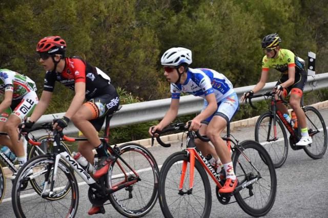 Jorge Gutiérrez, del OID Cycling Team Ciclos Ebora, entre los mejores de la clásica de Gipuzkoa