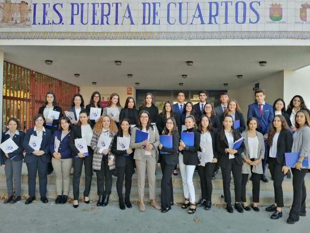 Alumnos del IES Puerta de Cuartos participan en una simulación de la ONU