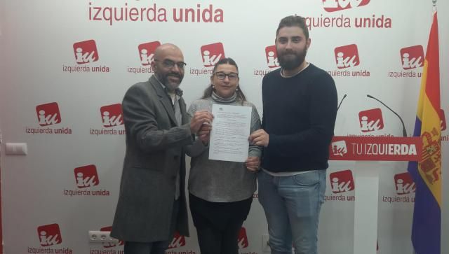 Apoyo de IU a los conductores de la línea Talavera-Toledo