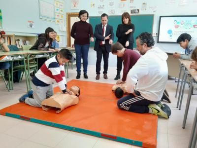 M&#225;s de 70 centros educativos de la provincia de Toledo participan en los cursos de &#8216;La Reanimaci&#243;n Cardiopulmonar en las Escuelas&#8217;