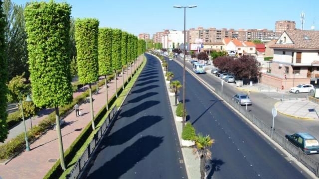 Cortes de tráfico en la talaverana Avenida de Madrid