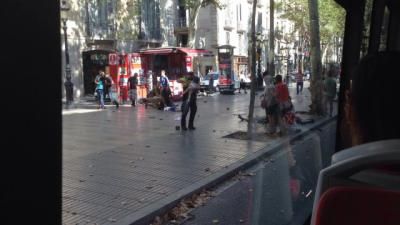 Atropello masivo en la Rambla de Barcelona