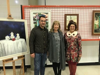 La pintora talaverana Jose Valdenebro inaugura la exposición “Estampas de la vida” en Cazalegas