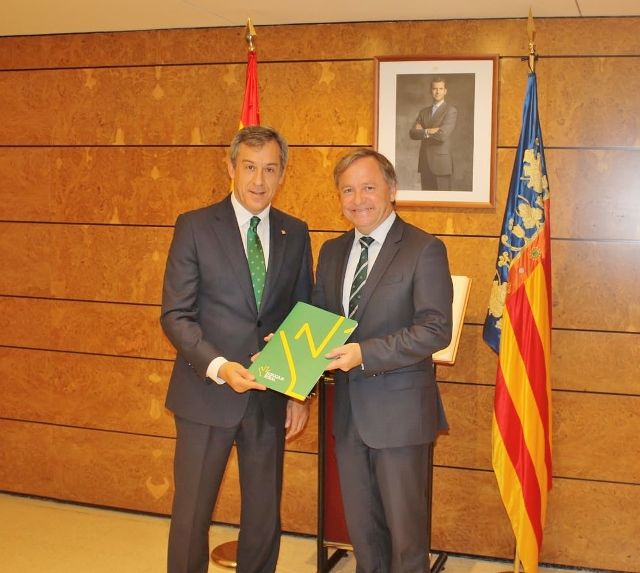 Visita institucional Eurocaja Rural al Delegado del Gobierno en Valencia