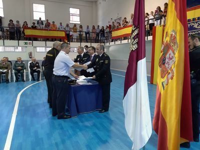 Devia preside el acto del Día de la Seguridad Privada en la Jefatura Superior de Policía