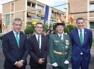 Eurocaja Rural felicita a la Guardia Civil el día de su patrona