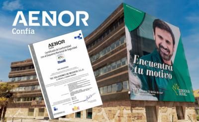 AENOR certifica la seguridad de los sistemas de información de Eurocaja Rural