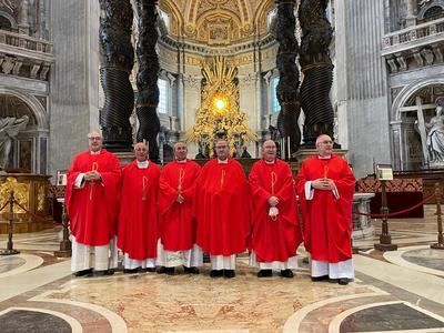 Comienza la visita 'ad limina' de los últimos obispos de la provincia Toledo