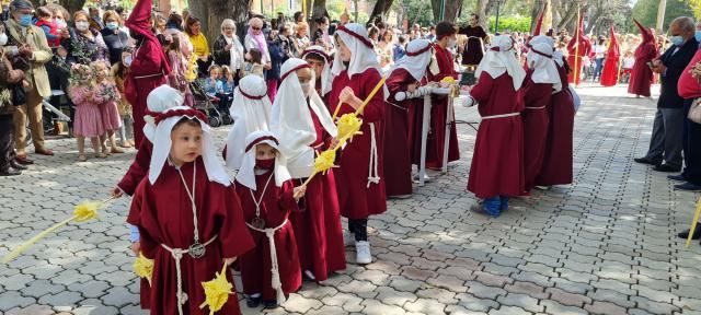 La Borriquita es la estrella del Domingo de Ramos