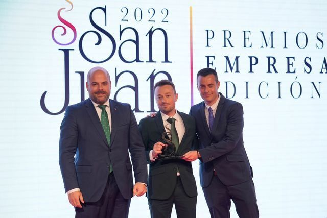 Embasana SL recibe el premio al 'Joven Empresario' por parte de Eurocaja Rural