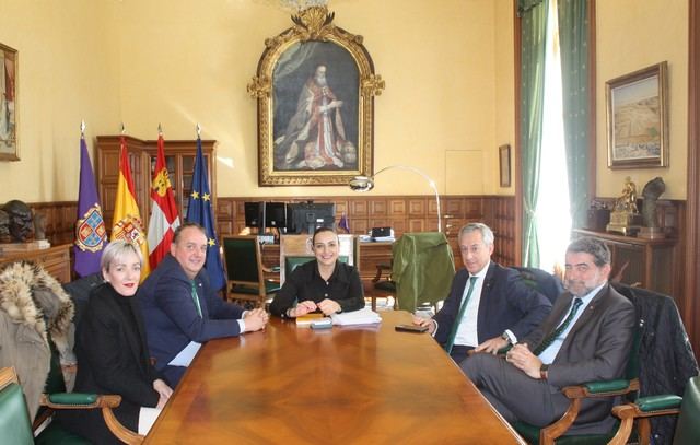 Eurocaja Rural y el Ayuntamiento de Palencia afianzan su relación