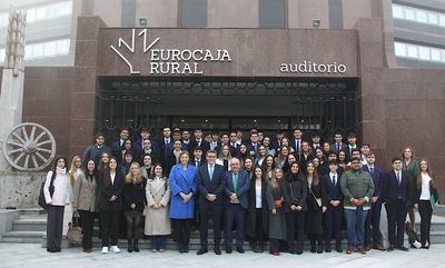 Un total de 81 estudiantes comienzan sus prácticas en Eurocaja Rural