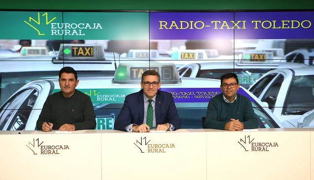 Eurocaja Rural renueva su convenio con los taxistas de Toledo