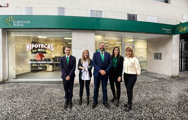 Eurocaja Rural abre su primera oficina en Zaragoza