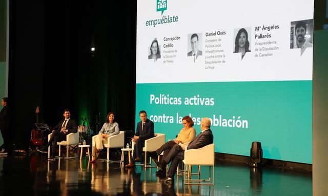 La Diputación de Toledo defiende la lucha contra la despoblación en el Foro Empuéblate de Eurocaja Rural