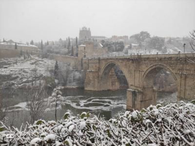 REDES | El vídeo de la histórica nevada en Toledo que no podrás dejar de ver