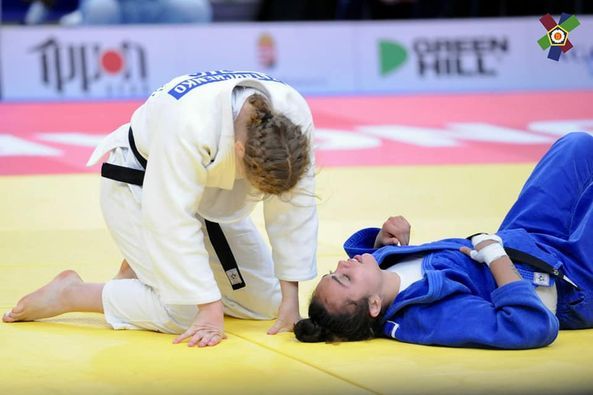 Lucía Pérez Gómez, quinta en el Campeonato de Europa de Judo