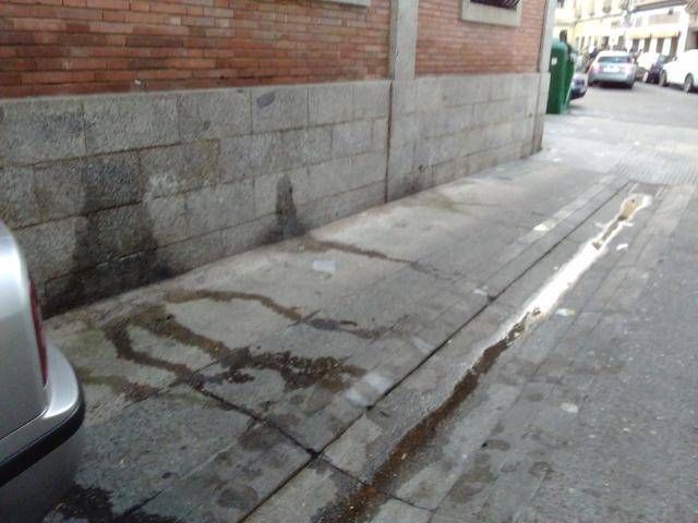 Así quedaron algunas calles del Casco Antiguo de Talavera  tras las 'cañas' de Nochebuena