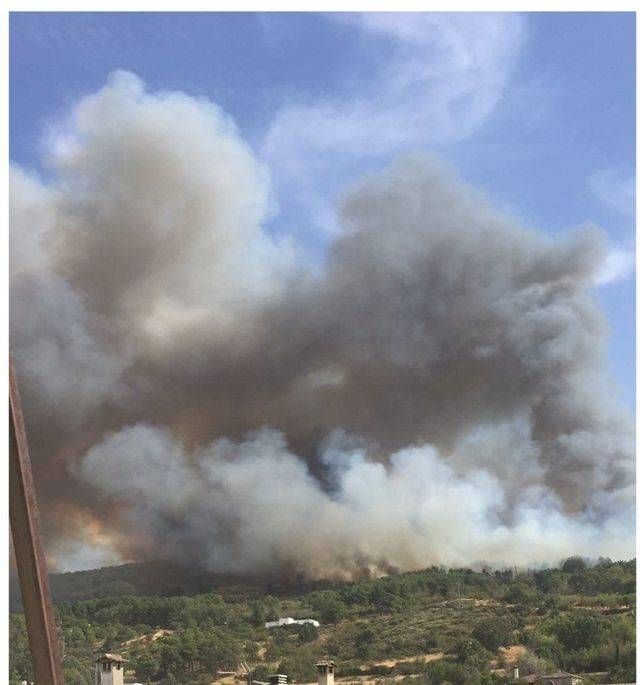 Extinguido el fuego de San Pablo de los Montes