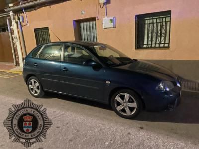 Localizan un coche que había sido robado en Torrijos