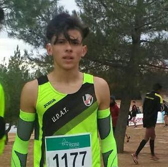 El joven talaverano Iván Élez, cuarto clasificado en el XXXVI Cross de Quintanar de la Orden