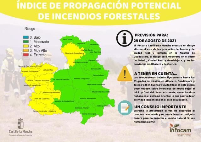 Se mantienen altos los niveles de IPP en el Valle del Tajo