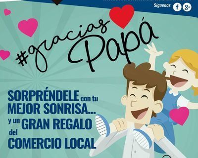 El comercio de Talavera pone en marcha la campaña #graciaspapá