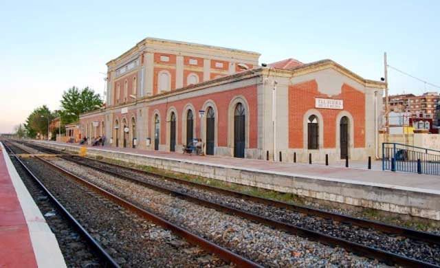 Imagen de la estación de Renfe en Talavera de la Reina. (Foto: José Carmona)