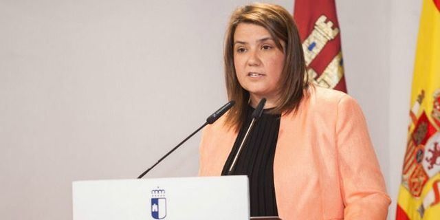 La consejera de Fomento, Agustina García-Élez