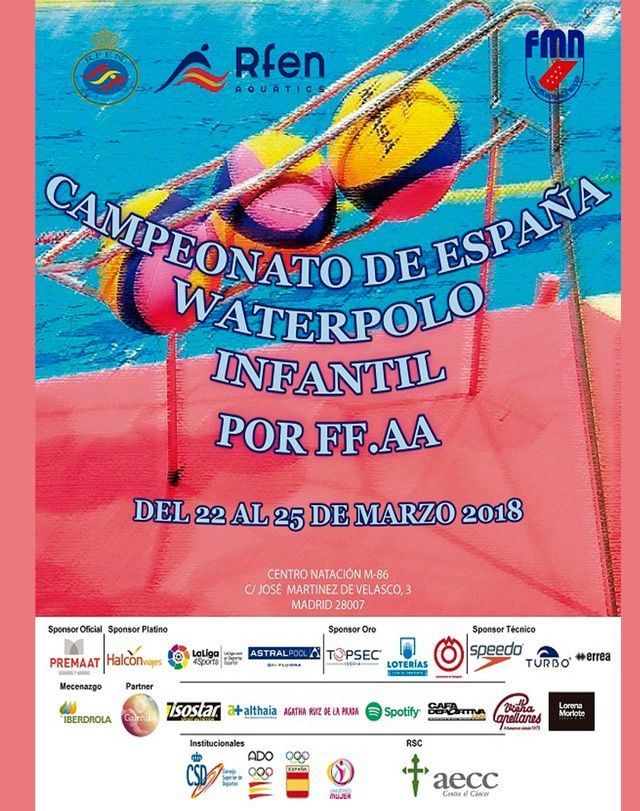 Seis waterpolistas del “Poseidón” de Talavera en el Campeonato de España Infantil