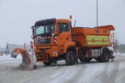 Preparadas las máquinas quitanieves para hacer frente a las nevadas en Castilla-La Mancha