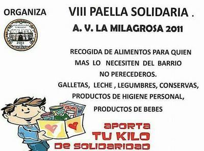 La AAVV ‘La Milagrosa-2011’ organiza en Talavera su VIII Paella Solidaria