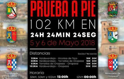 El gran reto de la comarca, la carrera de 102 km en 24 horas