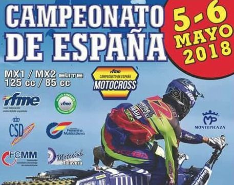 El Campeonato Nacional de Motocross se disputa este fin de semana en Talavera