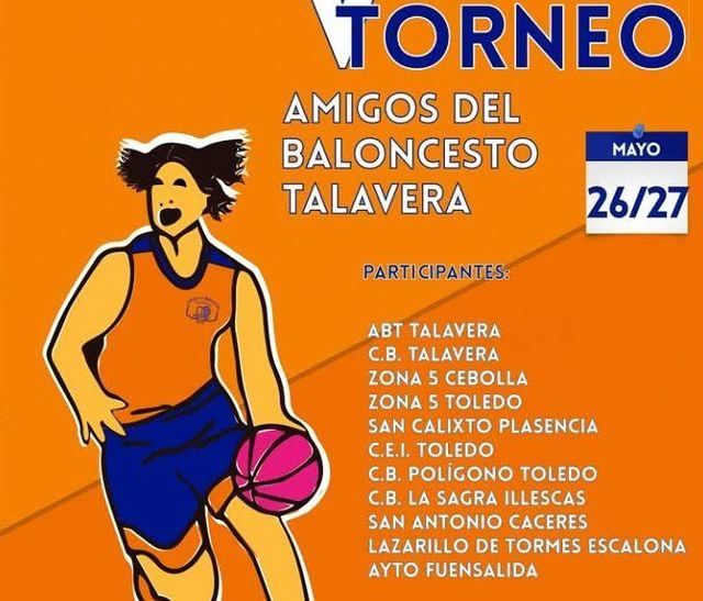 V Torneo de 'Amigos del Baloncesto' el 26 y 27 de mayo