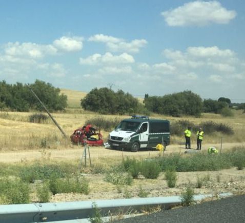 Fallece una mujer en un accidente de tráfico en la A-5