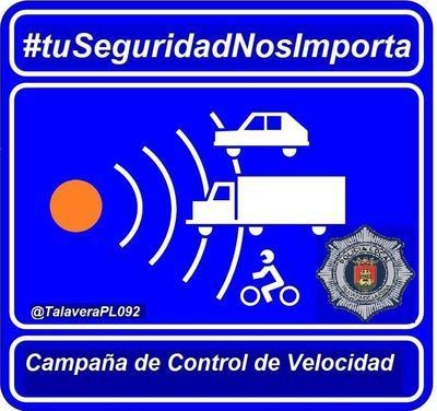 La Campaña de control de velocidad en Talavera se salda con 20 sanciones